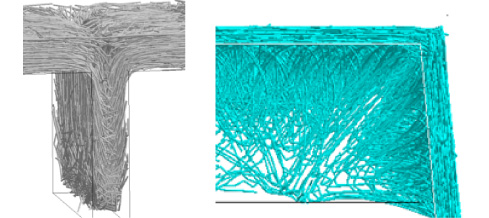 Simulation result by DFS